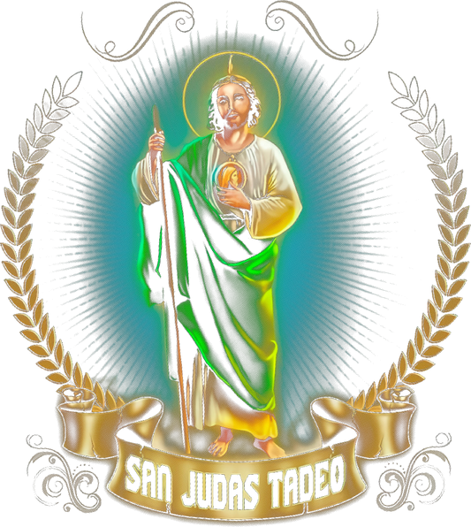 San Judas Tadeo DTF Heat Transfer