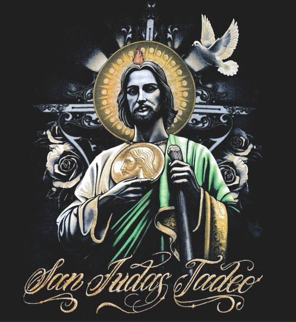 San Judas DTF Heat Transfer