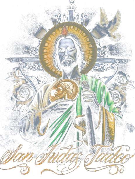 San Judas DTF Heat Transfer